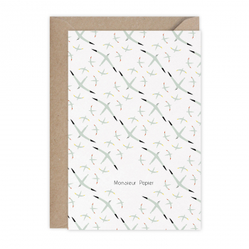 Monsieur Papier - Carte Bon vent Bassan