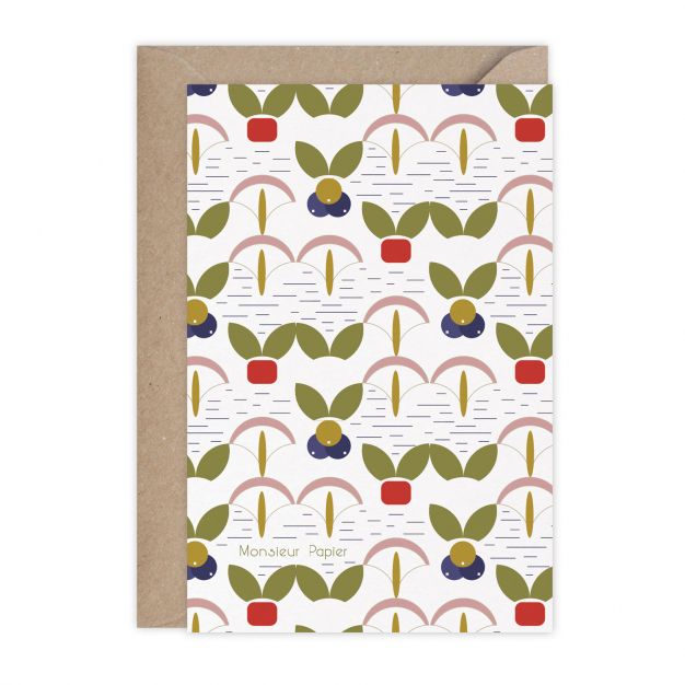 Monsieur Papier - Card Merci Nippon
