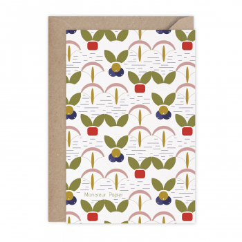 Monsieur Papier - Card Merci Nippon