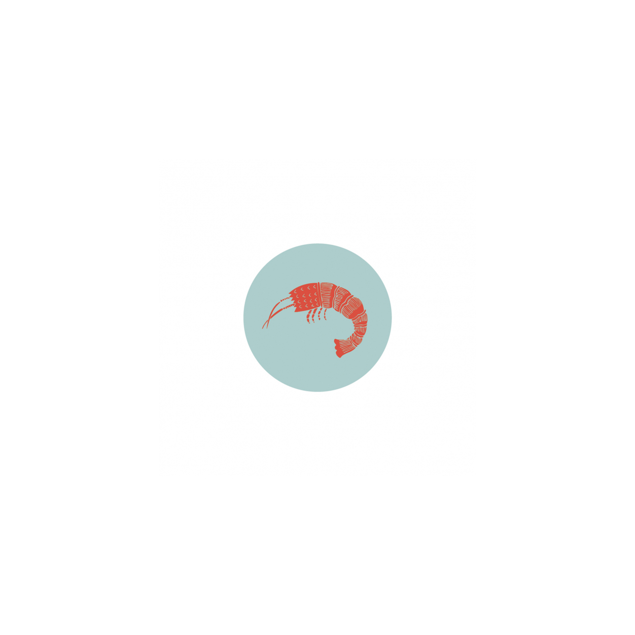 Monsieur Papier - Magnet Langoustine