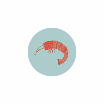 Monsieur Papier - Magnet Langoustine