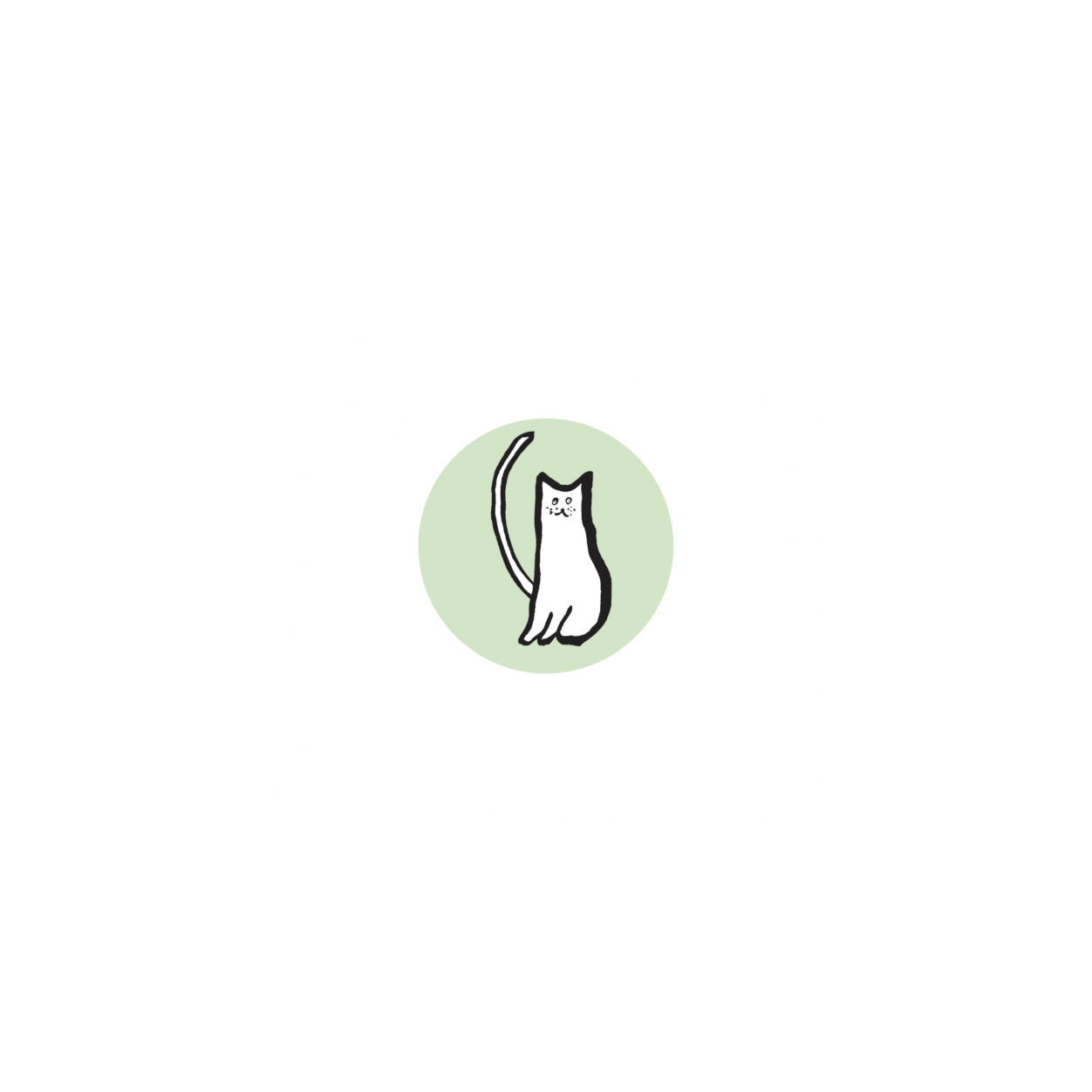 Monsieur Papier - Magnet Chat