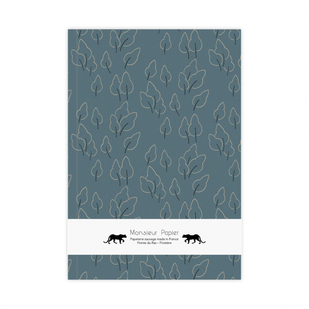 Monsieur Papier - Carnet M Feuillus