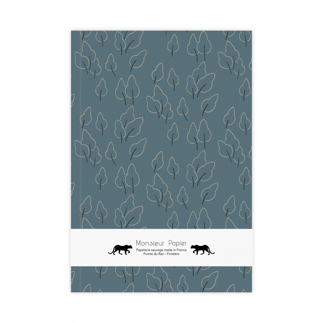 Monsieur Papier - Carnet M Feuillus
