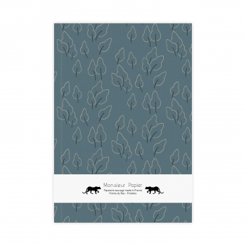 Monsieur Papier - Carnet M Feuillus