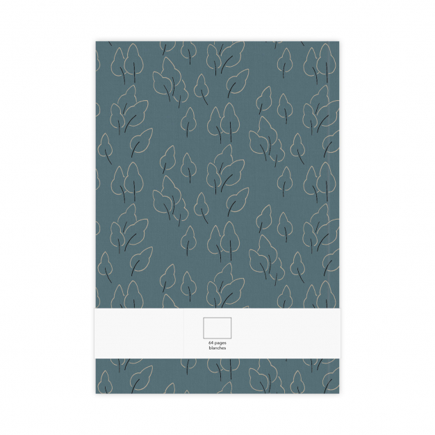 Monsieur Papier - Carnet M Feuillus