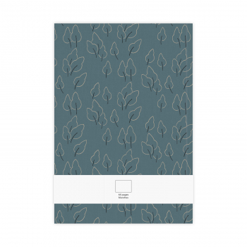 Monsieur Papier - Carnet M Feuillus