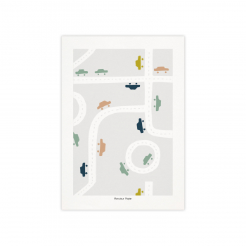 Monsieur Papier - Poster Bon voyage