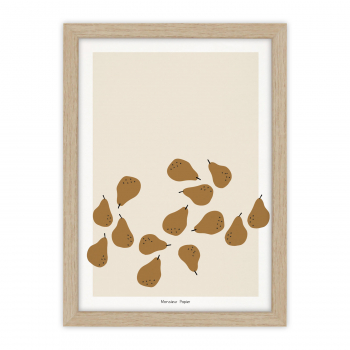 Monsieur Papier - Poster Poires