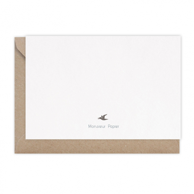 Monsieur Papier - Carte Invitation Dino