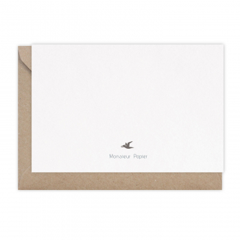 Monsieur Papier - Carte Invitation Dino