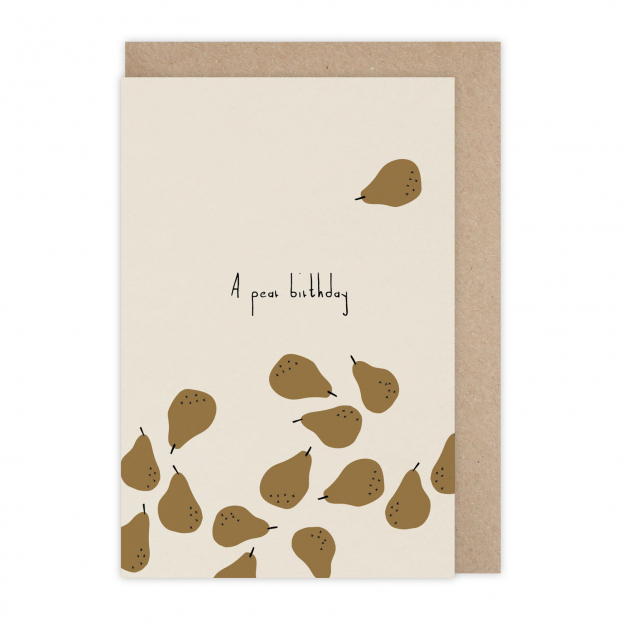 Monsieur Papier - Carte A pear Birthday