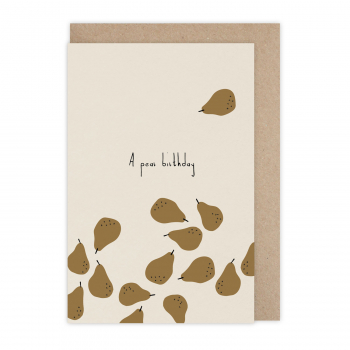 Monsieur Papier - Carte A pear Birthday