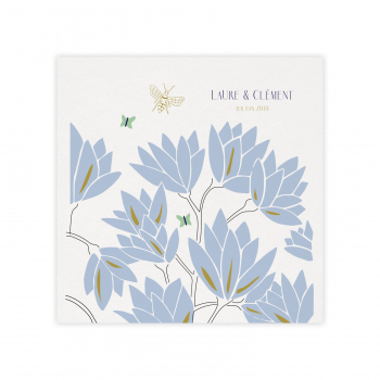 Monsieur Papier - Wedding invitation Rhododendron