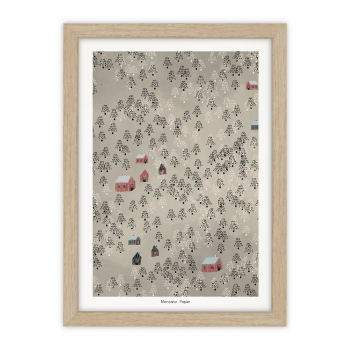 Monsieur Papier - Poster Into the woods