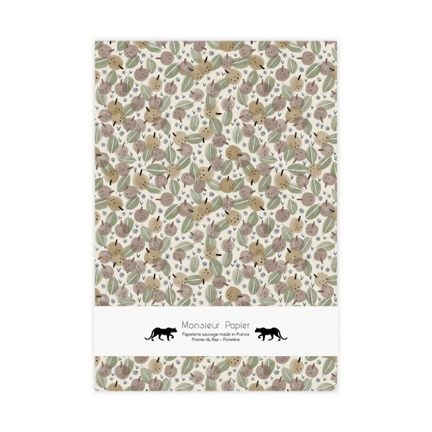 Monsieur Papier - Carnet M Verger