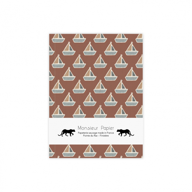 Monsieur Papier - Carnet S Voiliers