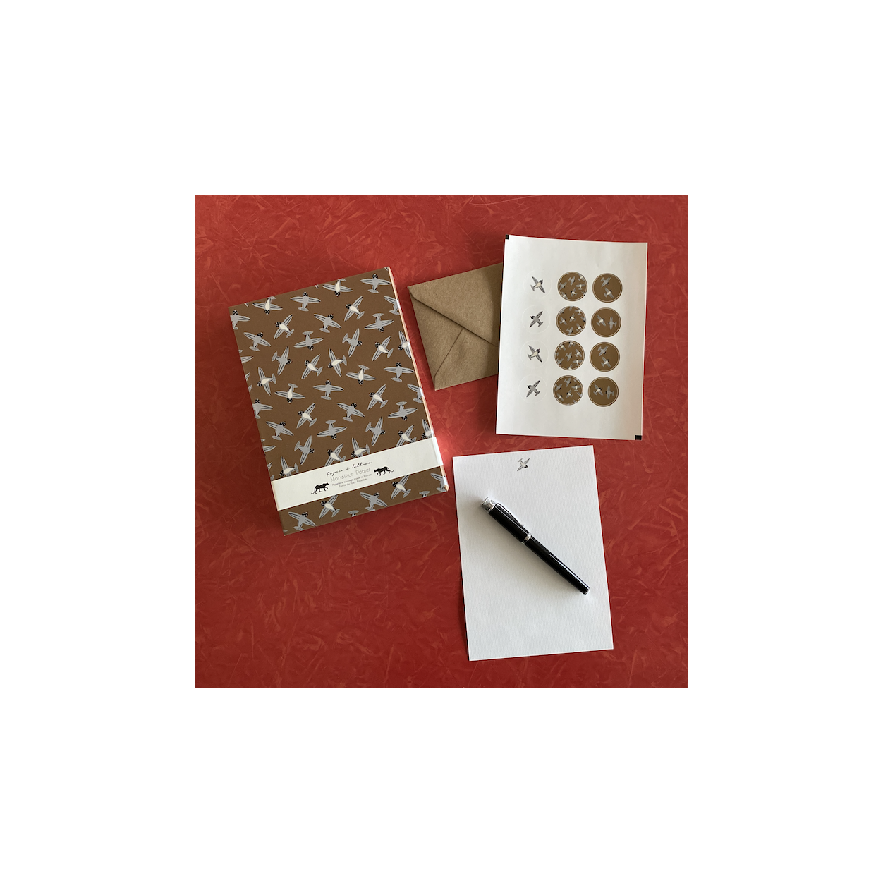 Monsieur Papier - Papier à lettres Hirondeaux