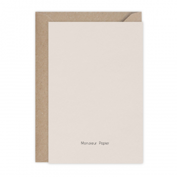 Monsieur Papier - Carte Ar-Men