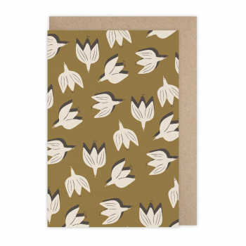 Monsieur Papier - Carte Flowerbird