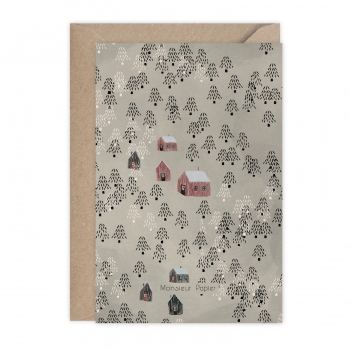 Monsieur Papier - Carte Into the woods