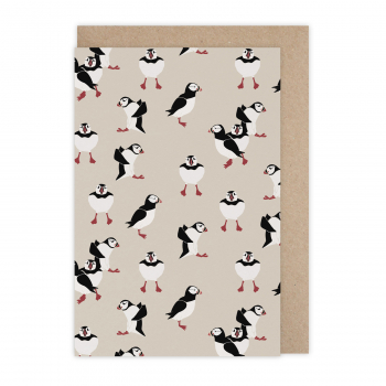 Monsieur Papier - Carte Puffin