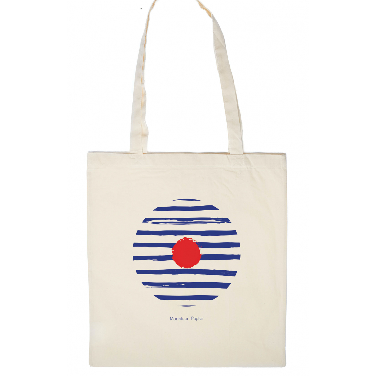 Monsieur Papier - Tote bag marin