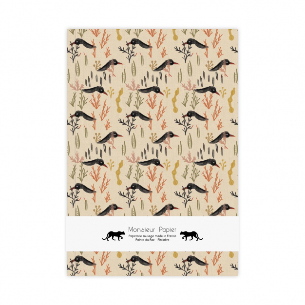Monsieur Papier - Carnet M Huitrier pie