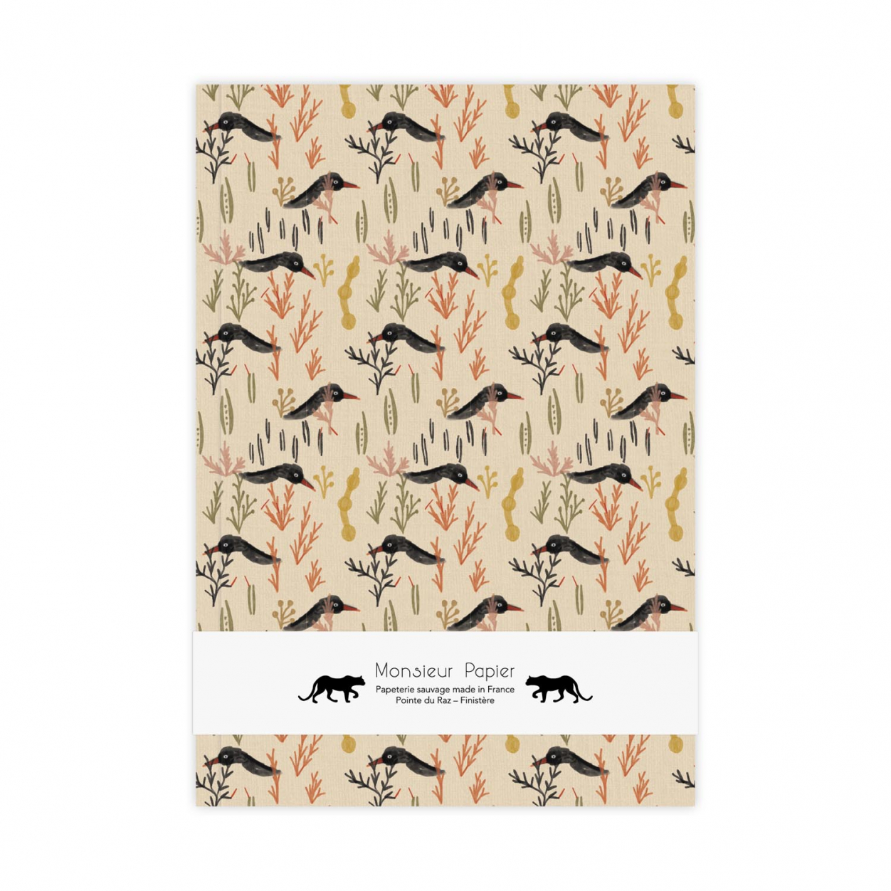 Monsieur Papier - Carnet M Huitrier pie