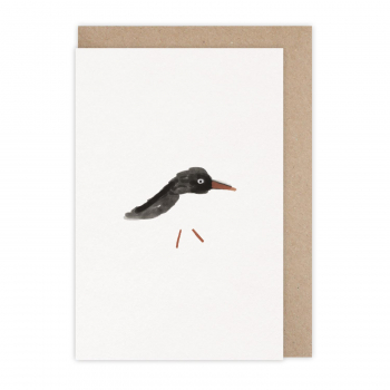 Monsieur Papier - Card Huîtrier pie