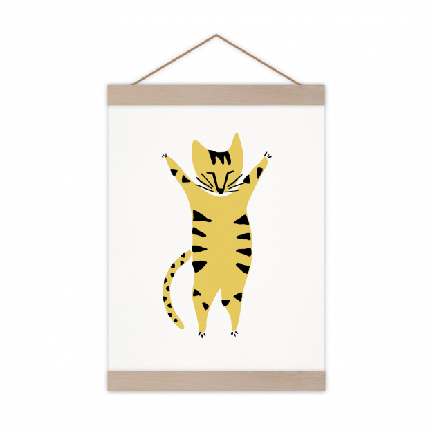 Monsieur Papier - Poster Hello Tiger !