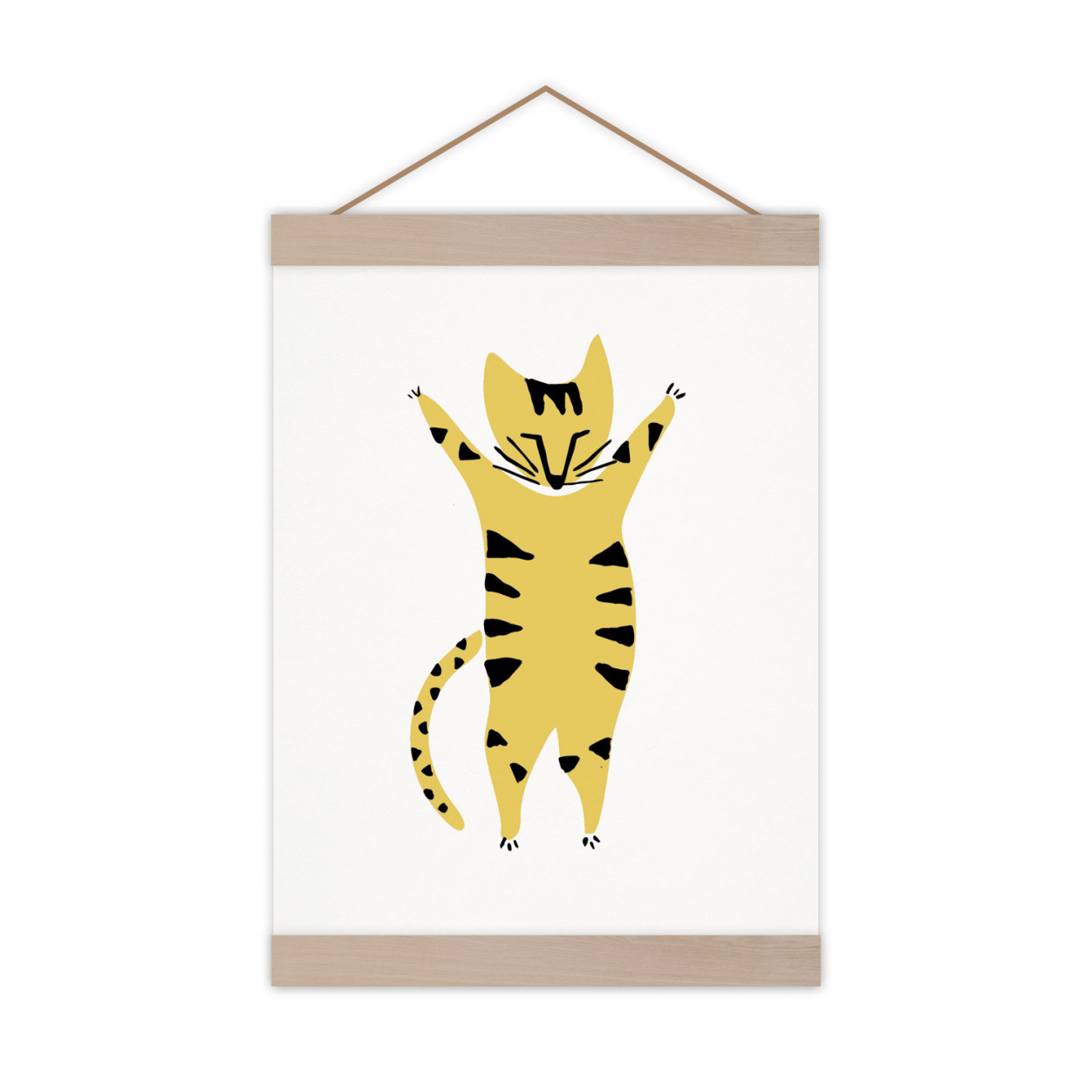 Monsieur Papier - Poster Hello Tiger !