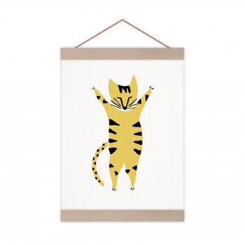 Monsieur Papier - Poster Hello Tiger !