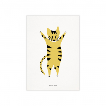 Monsieur Papier - Poster Hello Tiger !