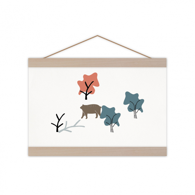 Monsieur Papier - Poster Orso