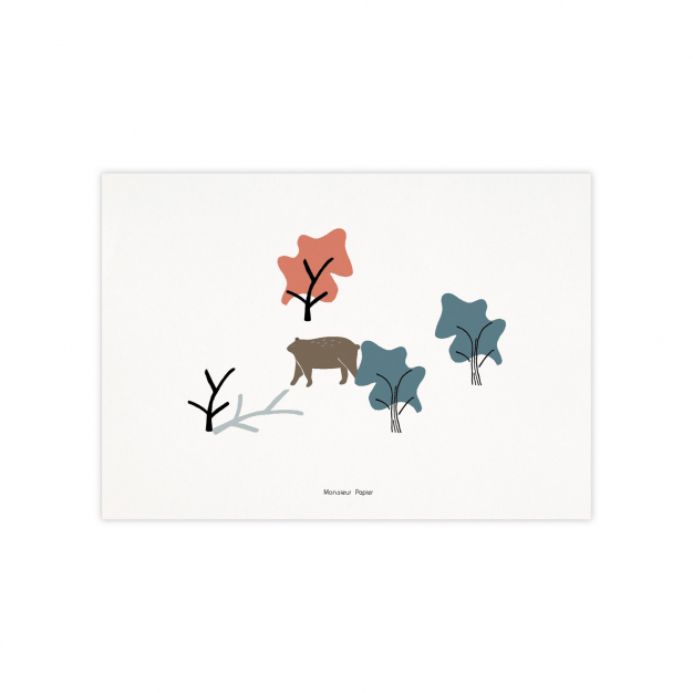 Monsieur Papier - Poster Orso