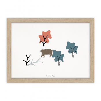 Monsieur Papier - Poster Orso