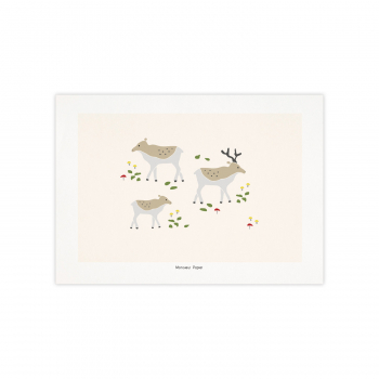 Monsieur Papier - Poster Élans