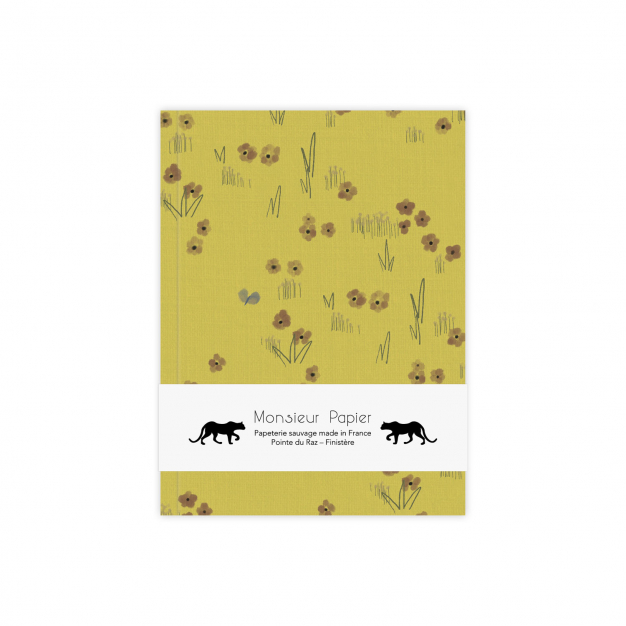 Monsieur Papier - Carnet S Bouton d'or