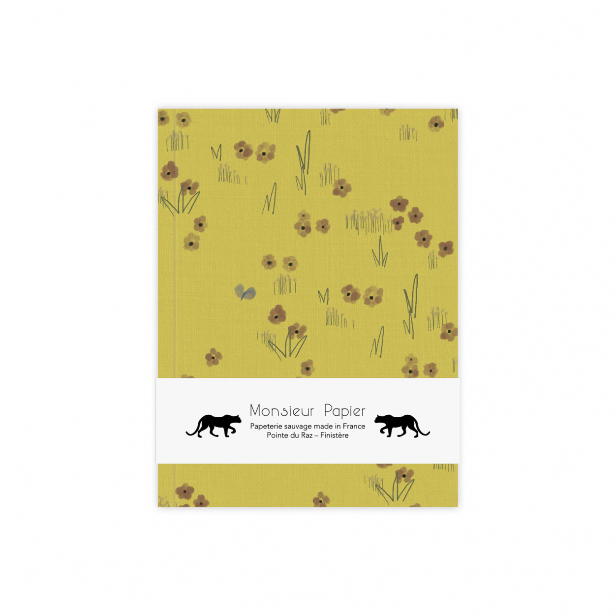Monsieur Papier - Carnet S Bouton d'or
