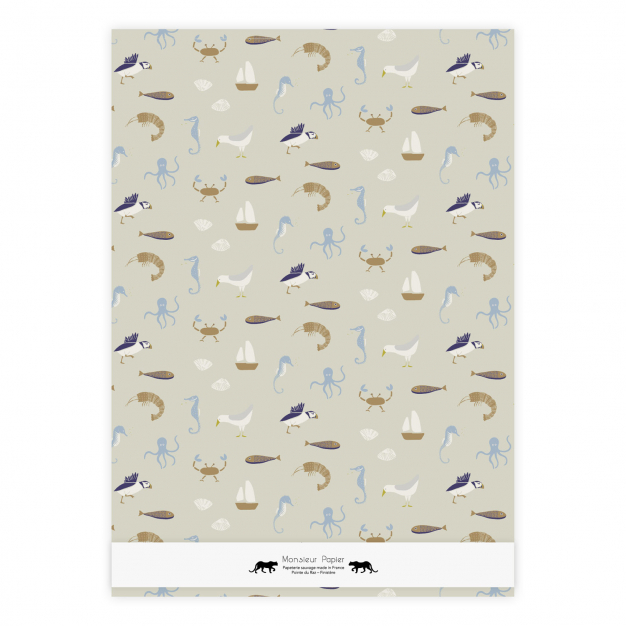 Monsieur Papier - Blanked notebook very large size Cloud Universea