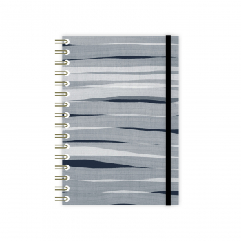 Monsieur Papier - Huge spiral notebook Paperwaves