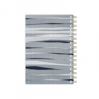 Monsieur Papier - Huge spiral notebook Paperwaves