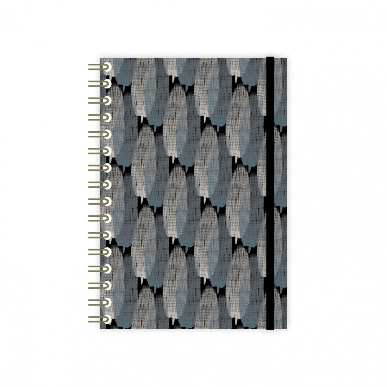 Monsieur Papier - Huge spiral notebook Bird Song