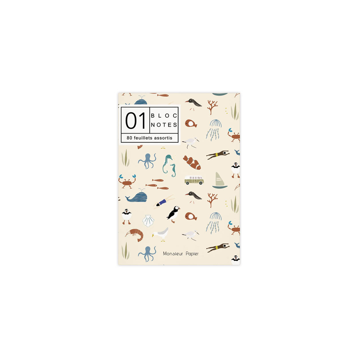 Monsieur Papier - Notepad 01