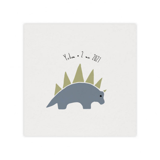 Monsieur Papier - Faire-part naissance Dino