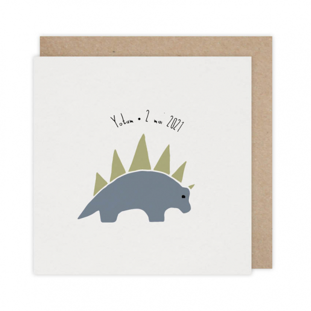 Monsieur Papier - Faire-part naissance Dino