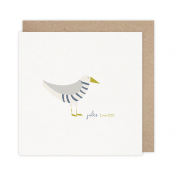Monsieur Papier - Faire-part naissance Goéland 2
