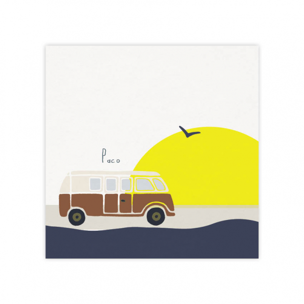 Monsieur Papier - Faire-part naissance Van