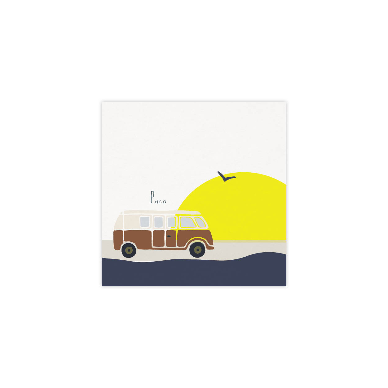 Monsieur Papier - Faire-part naissance Van